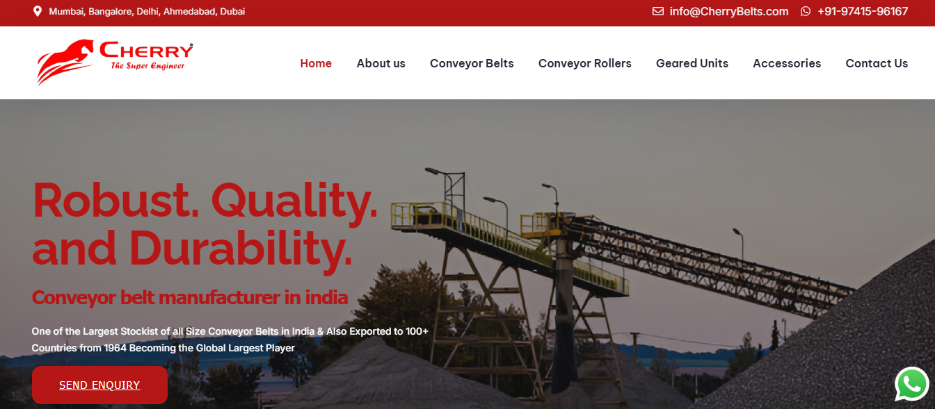 Conveyor Belt Manufacturer