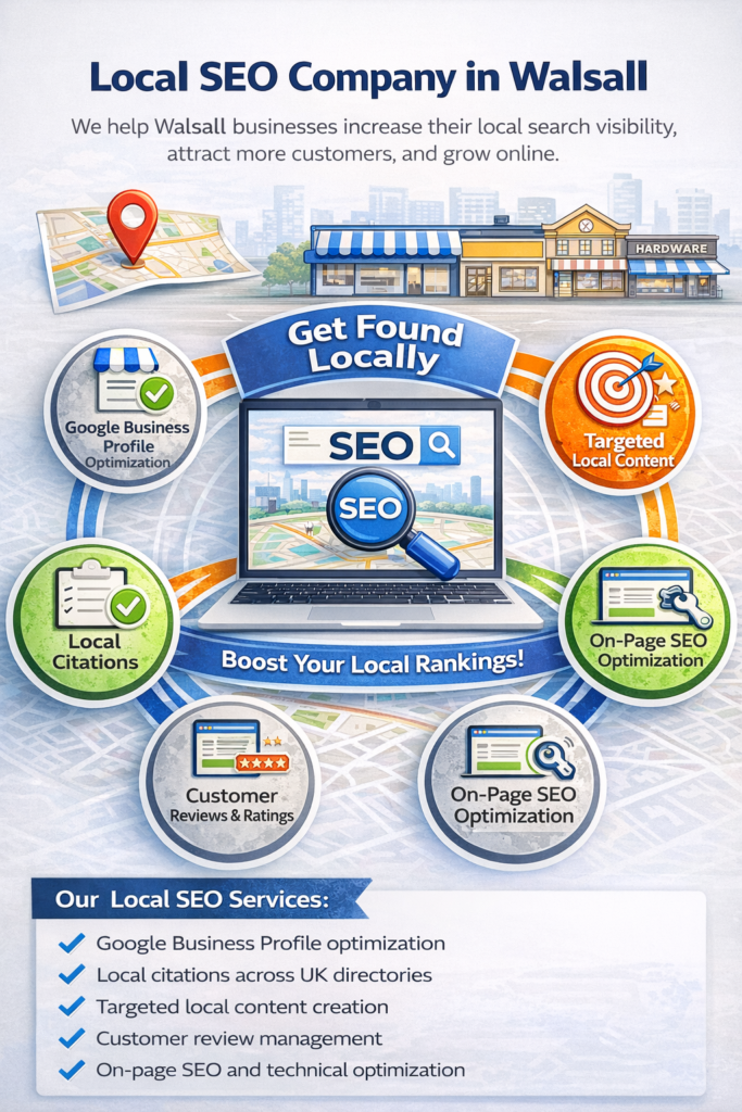 Local SEO Company in Walsal